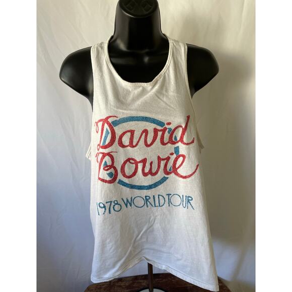 David Bowie 1978 World Tour Tank Top Archive Medium - Picture 1 of 6